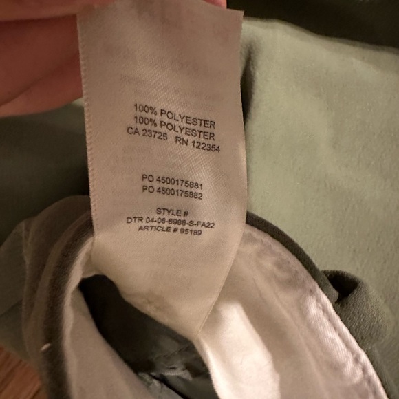 SOLD on Vinted Babaton Effortless Pant Trousers Aritzia Sage Green - Picture 7 of 8